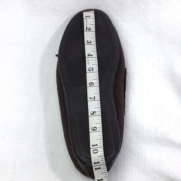 Minnetonka Brown Leather Loafers main image 8
